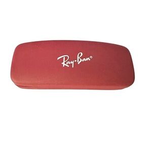 Ray-Ban Red Eyeglasses Sunglasses Case Only No
Glasses OS